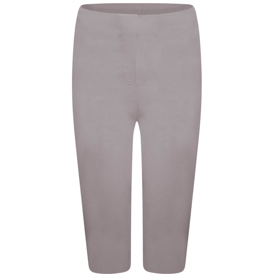 Bottoms Emreco Plain | Bengaline Shorts Grey