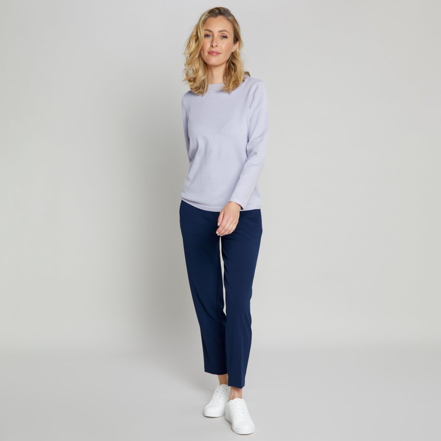 Tops Emreco Jumpers | Long Sleeve Basic Jumper Grey