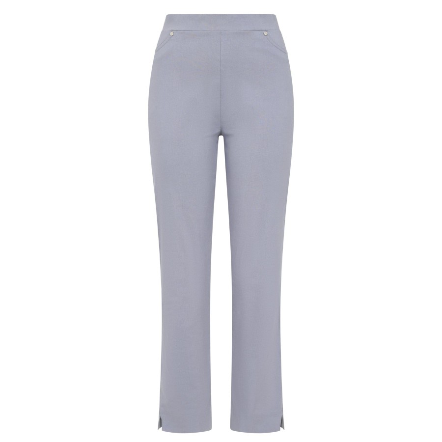 Bottoms Emreco Everyday | Jean Style Bengaline Stretch Trouser Grey