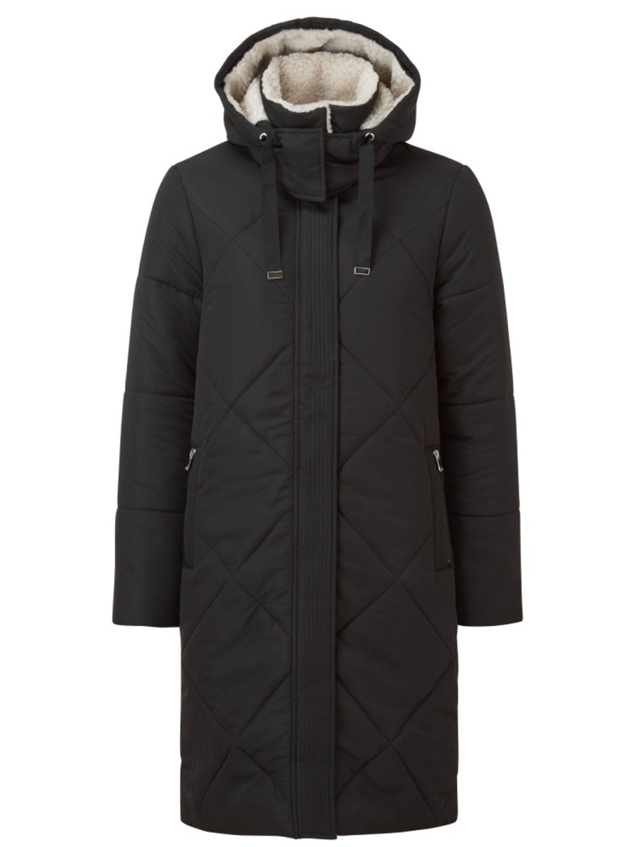 Outerwear Emreco | Diamond Padded Coat Black