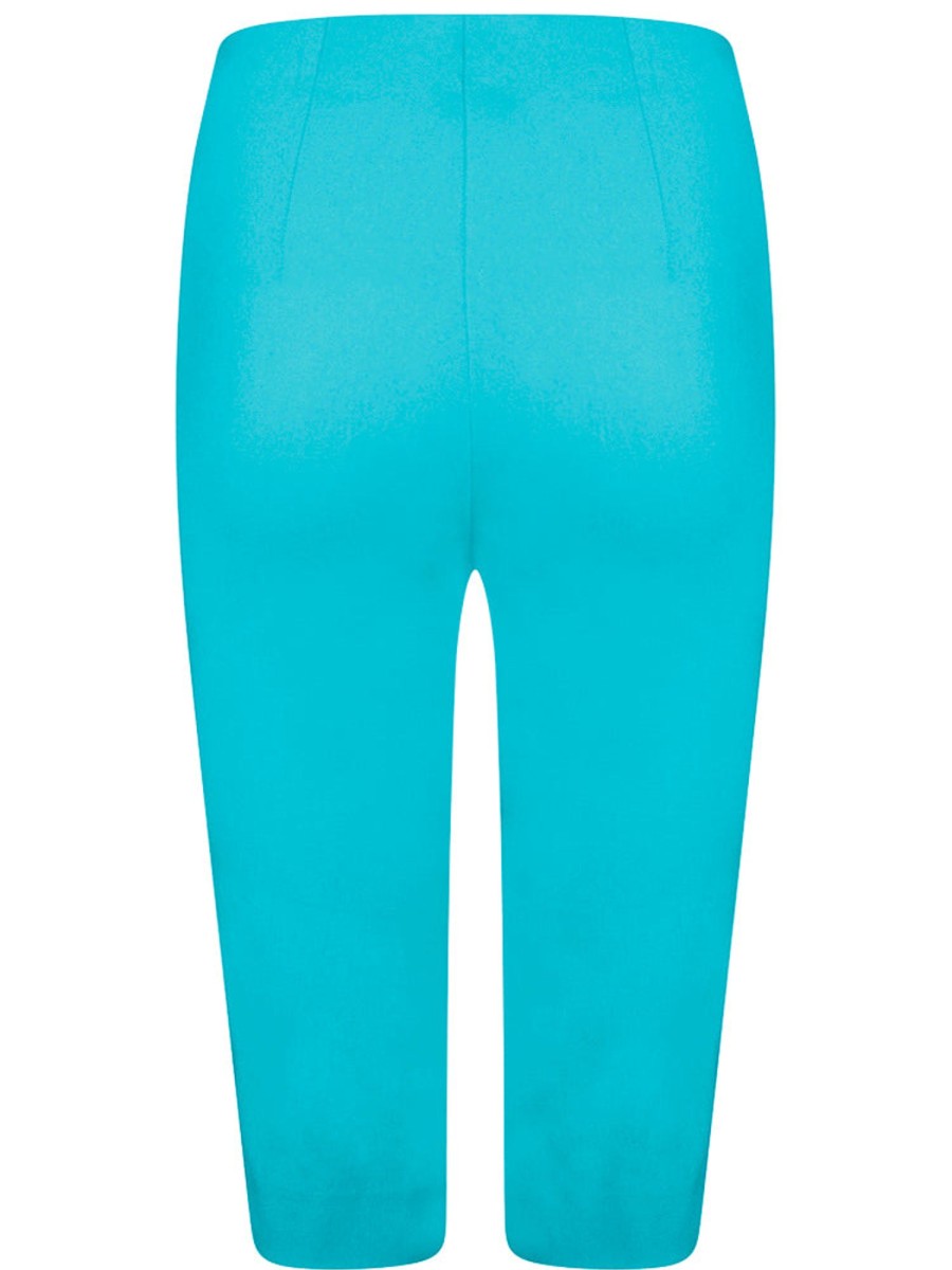 Bottoms Emreco Plain | Bengaline Shorts Aqua